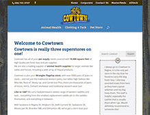 Tablet Screenshot of cowtownonline.com